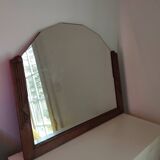 Vintage beveled mirror