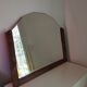 Vintage beveled mirror