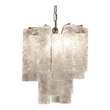 Murano Tronchi chandelier by Toni Zuccheri for Venini