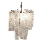 Murano Tronchi chandelier by Toni Zuccheri for Venini