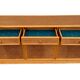 Vintage buffet in bamboo and cannage 1970