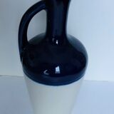 Pitcher in glazed stoneware signed Dolfi