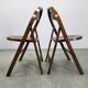 Paire de chaises pliantes Bauhaus B751 par Ligna, Tchécoslovaquie, années 1930.