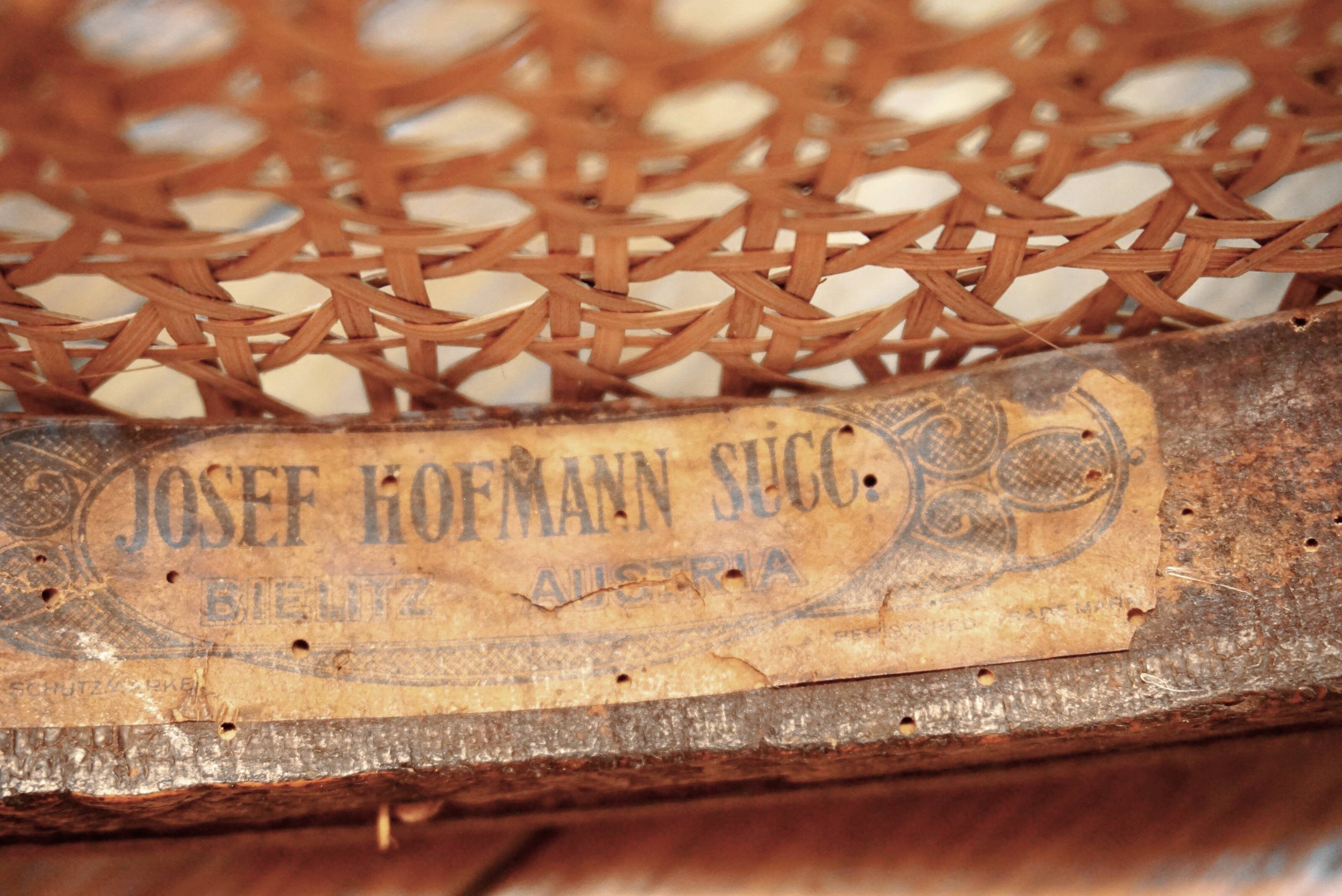 4 chairs bistro by Josef Hofmann type Thonet n°19