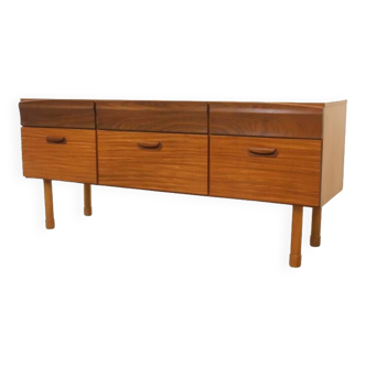 Buffet vintage en teck du milieu du siècle 'Peppermill' | 152 cm