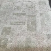 Mid-century scandinavian rug ege berber stratos denmark (183x275) 1970