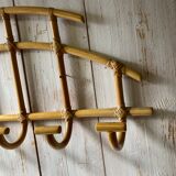 Vintage rattan hook