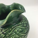 Vase vert en céramique