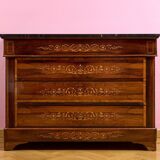 Original English walnut sideboard