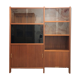 1970s teak bookcase