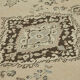 Hand-knotted persian vintage 1970s 246 cm x 346 cm beige wool carpet
