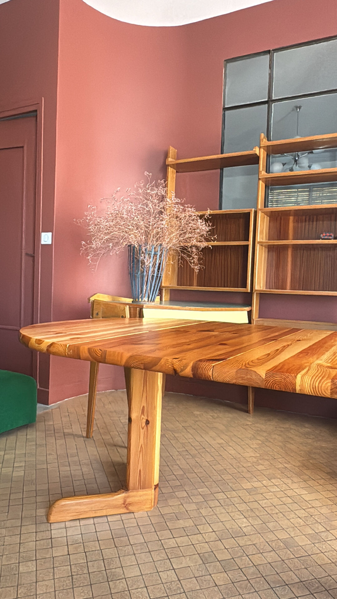 Table en pin massif