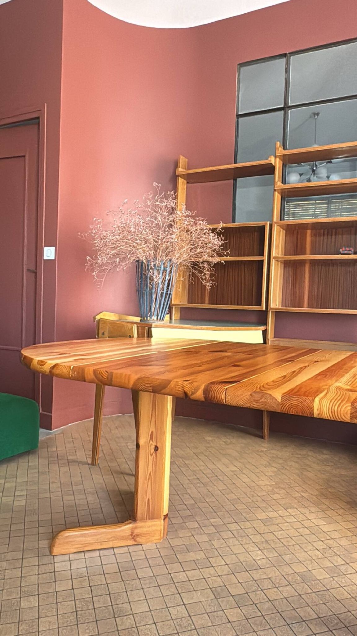 Table en pin massif