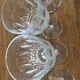 Lot de 6 verres à pied vintage