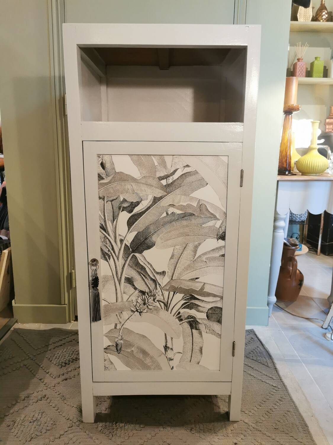 Revamped vintage chiffonier