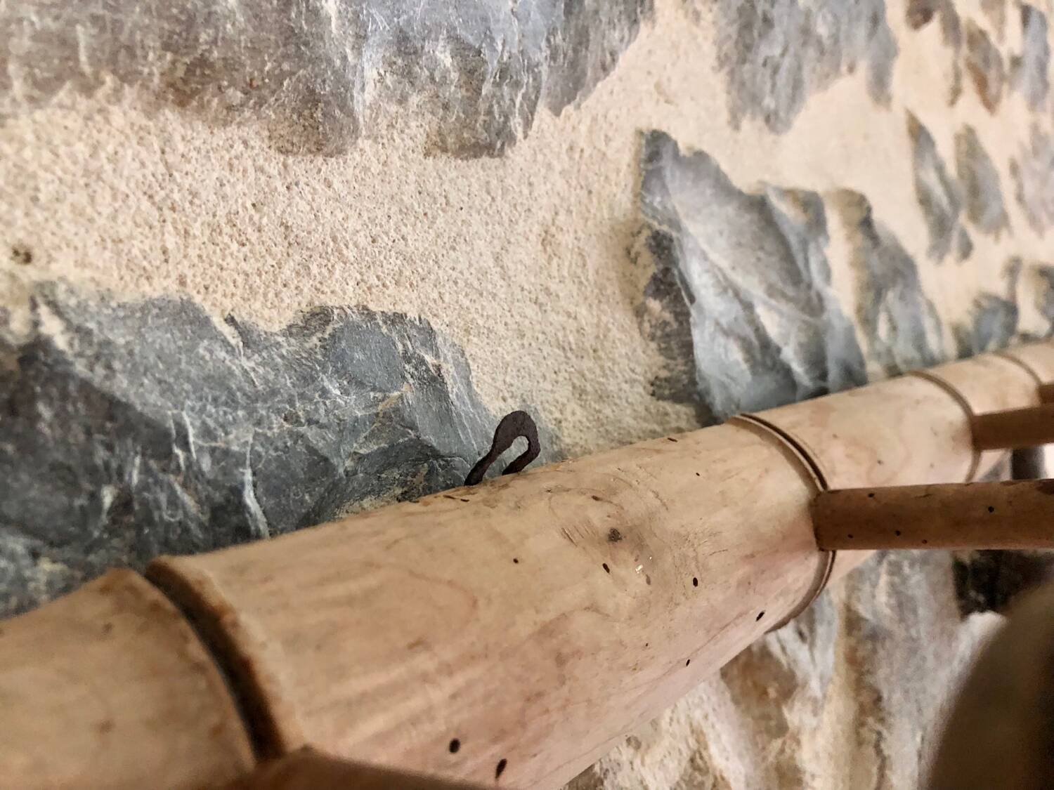 Wooden coat hooks from the 1930s