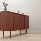 Buffet haut en teck, design danois, années 1960, production : Omann Jun