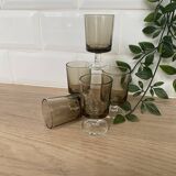 Set de 5 verres à liqueur Luminarc Suède fumé