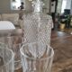 Whisky service 6pers 7pces italian glass A.Masserini