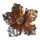 Silver-plated flower ashtray 1970
