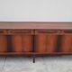 Danish sideboard stamped Bordum and Nielsen in Rio rosewood
