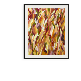 Pastel drawing Bark II by Atelier Cléophée