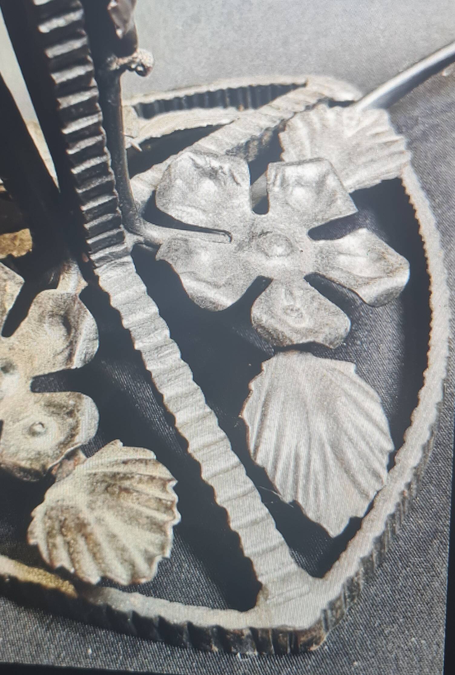 Lampe 1920/40 fer forgé