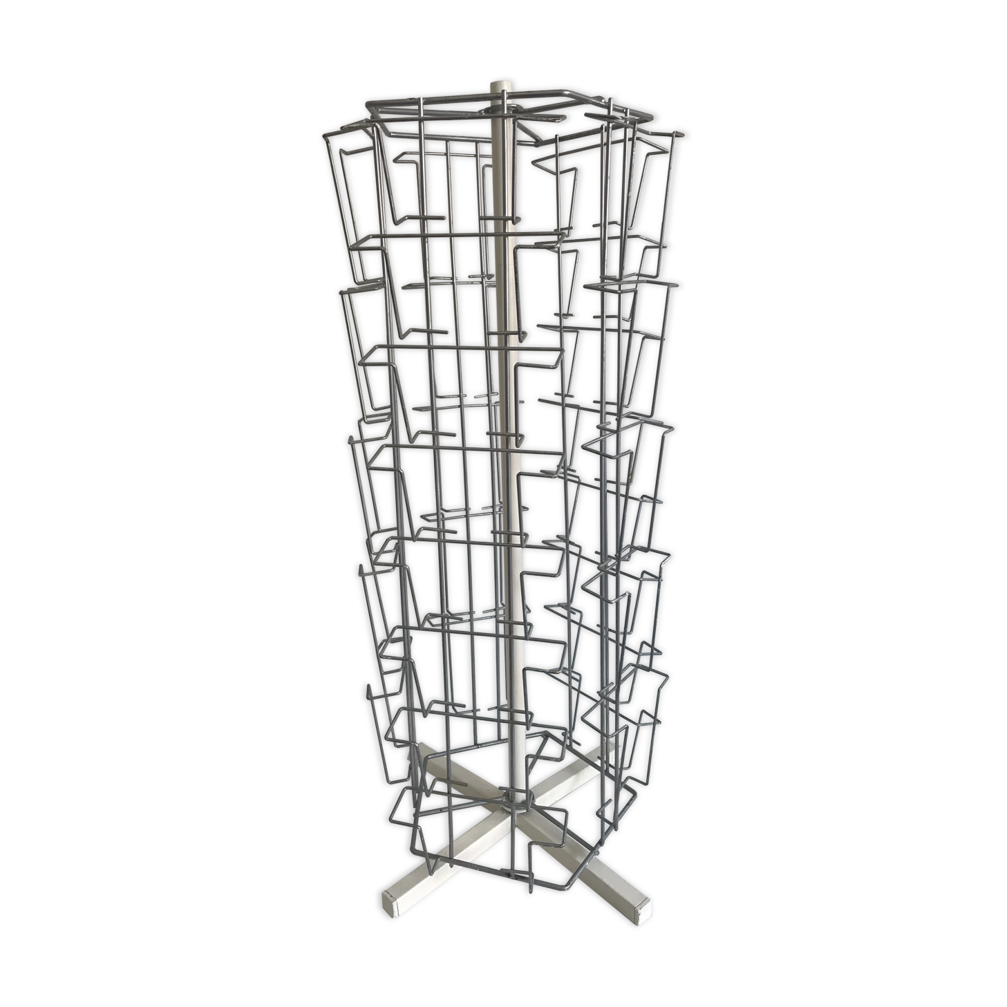 Post card turnstile display