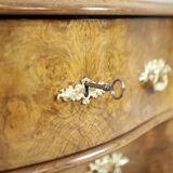 Antique Louis Philippe Vanity Table in Walnut, 1890s