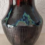 Vase émaillé vintage JP Garnier