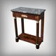 Petite console en acajou, style Empire – XIXe