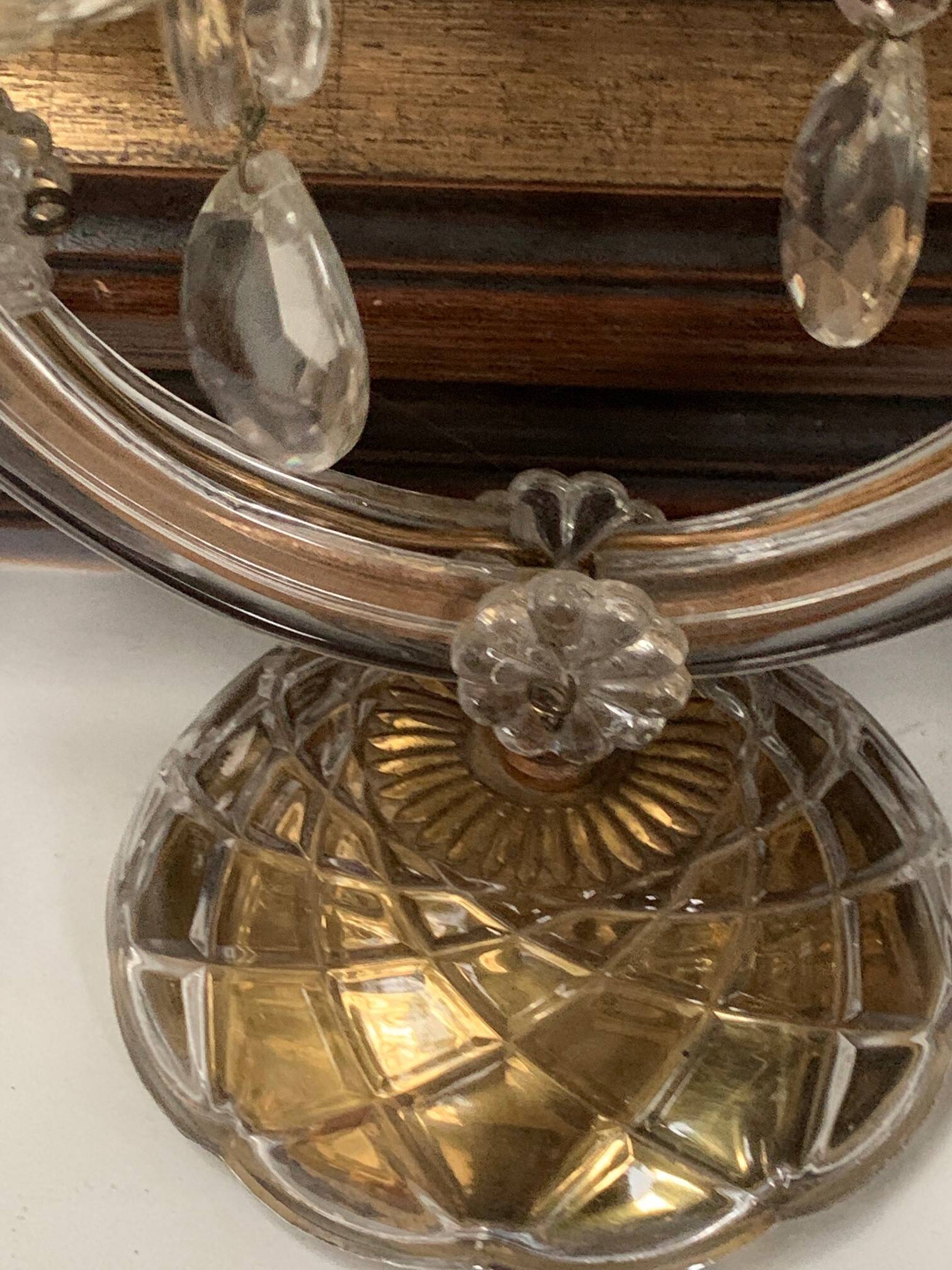 Pair of Maria Theresa candelabra.