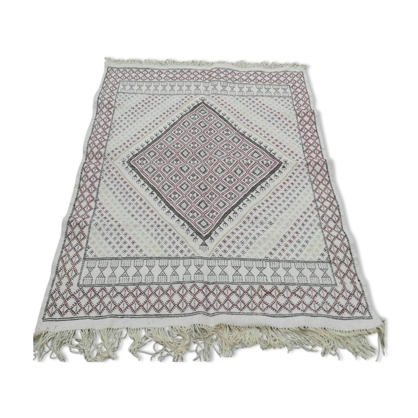 Carpet Berber kilim in wool 177x120cm