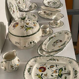 Sarreguemines earthenware table service