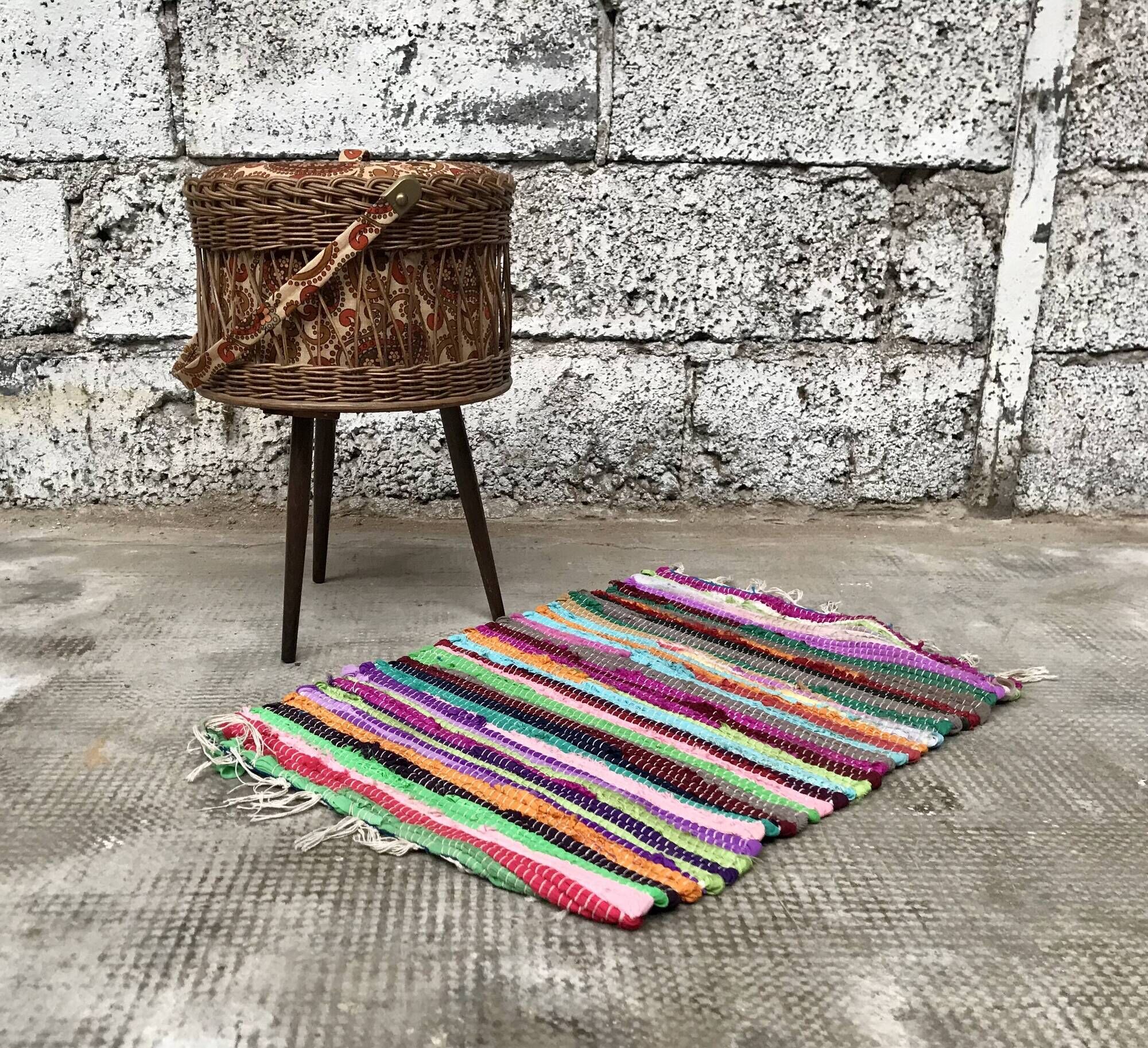 Old sewing basket
