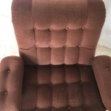 Vintage corduroy armchair 1970s