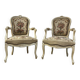 Paire de fauteuils Cabriolet