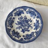 4 plates with English earthenware asian pheasants