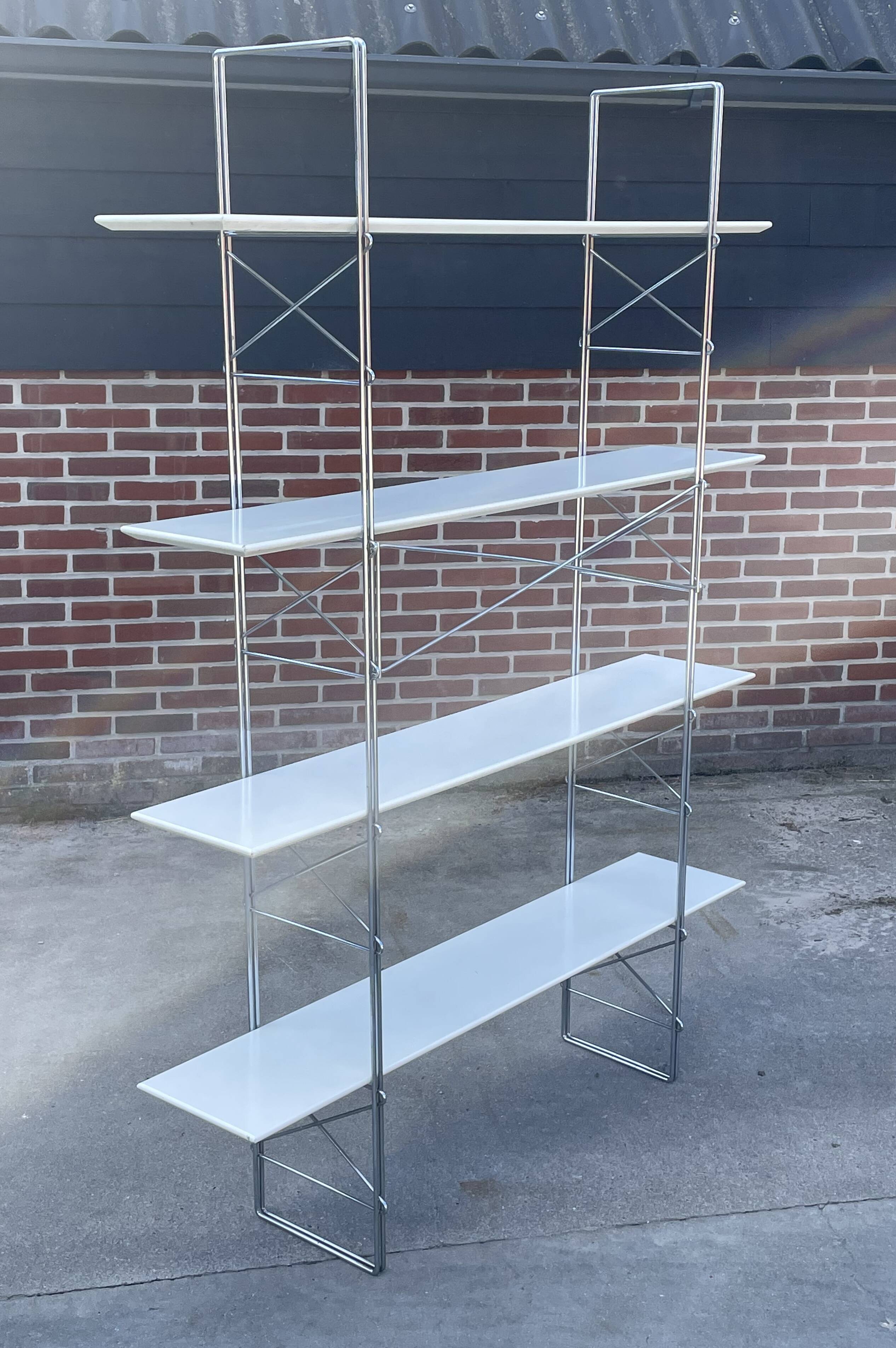 Vintage wall unit wall cabinet freestanding 80s design