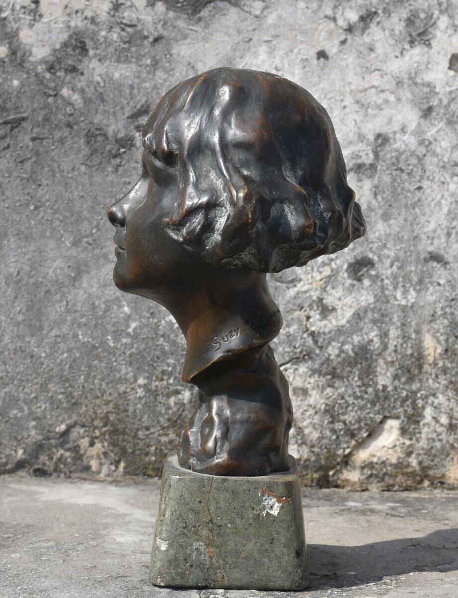 Suzy De Grauw, Tête de fille (1918)
