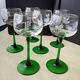6 Verres à vin blanc d'Alsace Décor gravé Luminarc