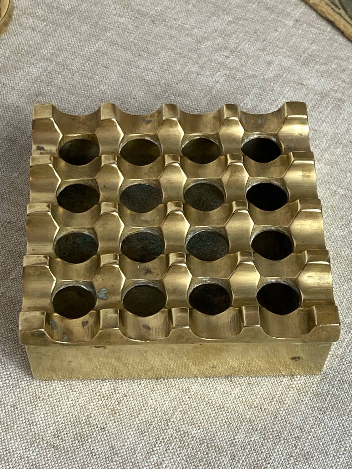 Ultima Beck & Jung Vintage Bronze Ashtray