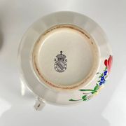 Small teapot KG Lunéville, model "Réverbère", tulip pattern.