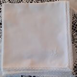 Rectangular tablecloth and towels