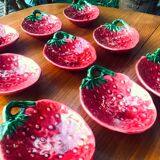 Vallauris strawberry ramekins