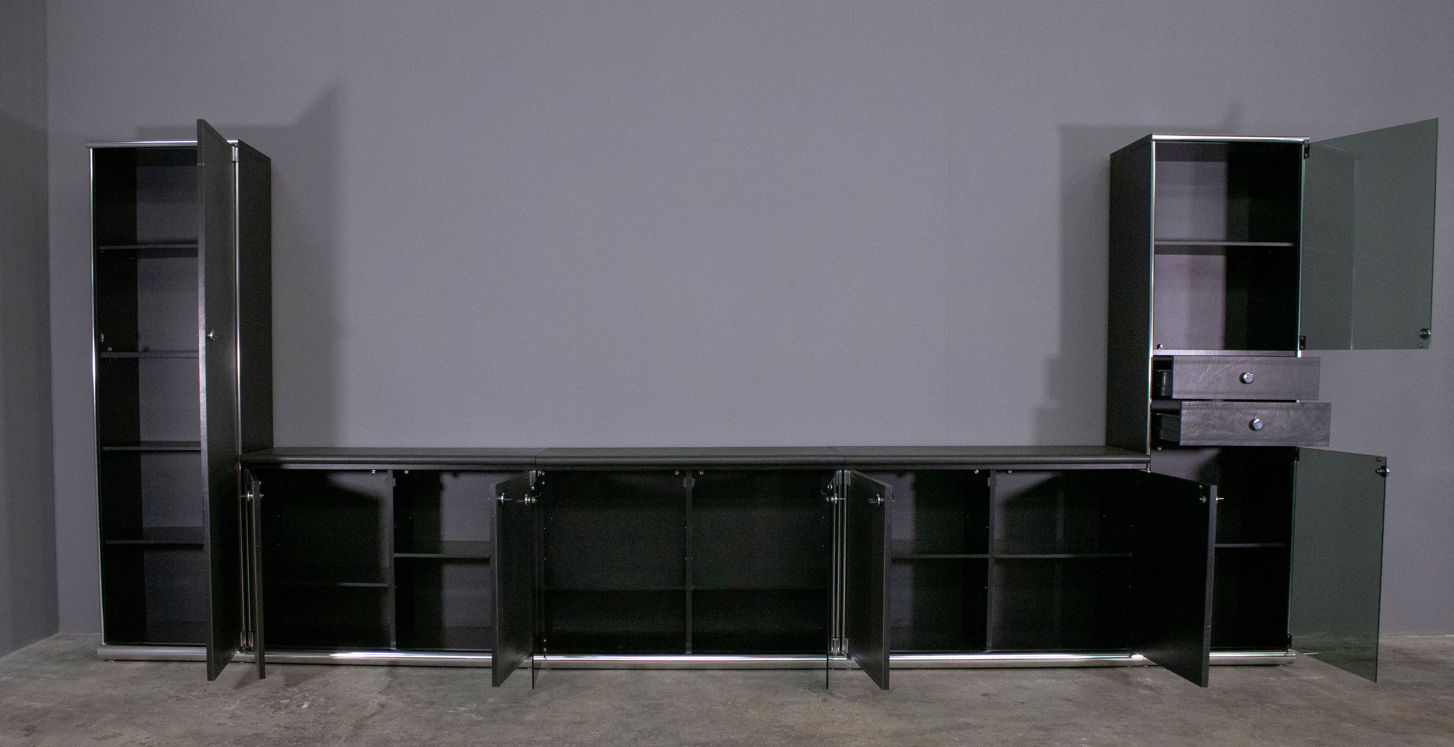 Modular office modules, 1970s, 5 rooms