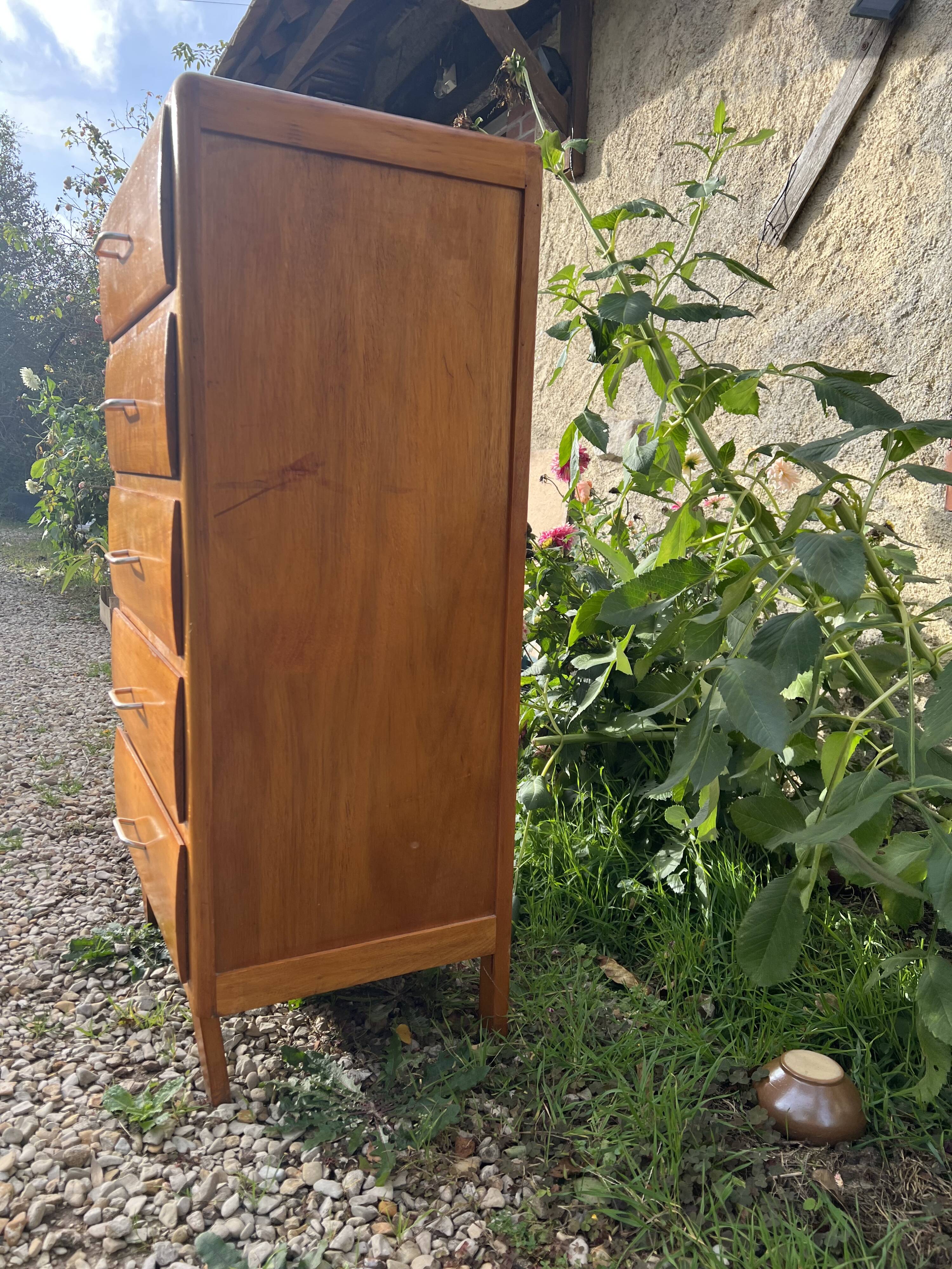 High chest of drawers/chiffonier