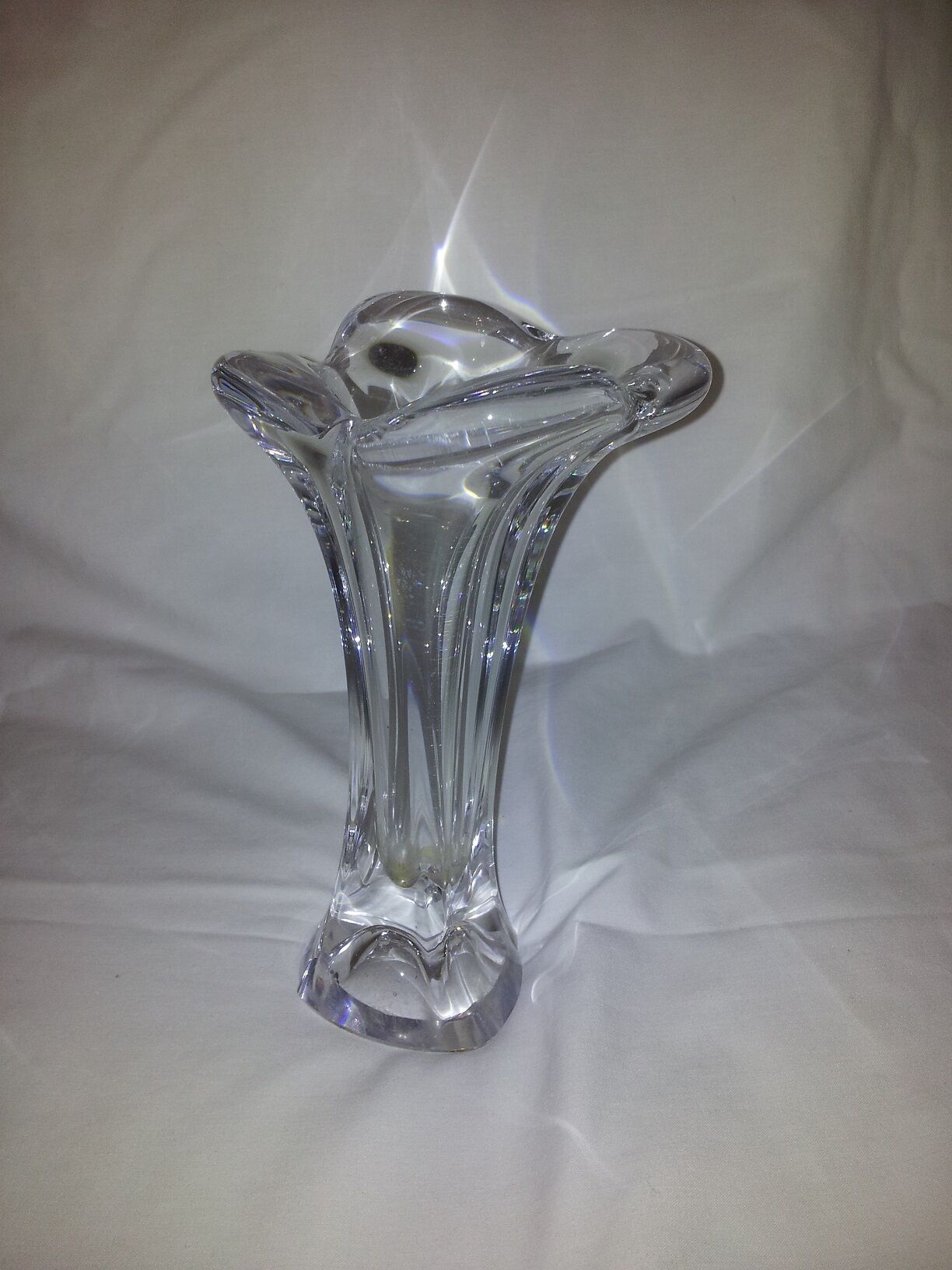 Crystal vase