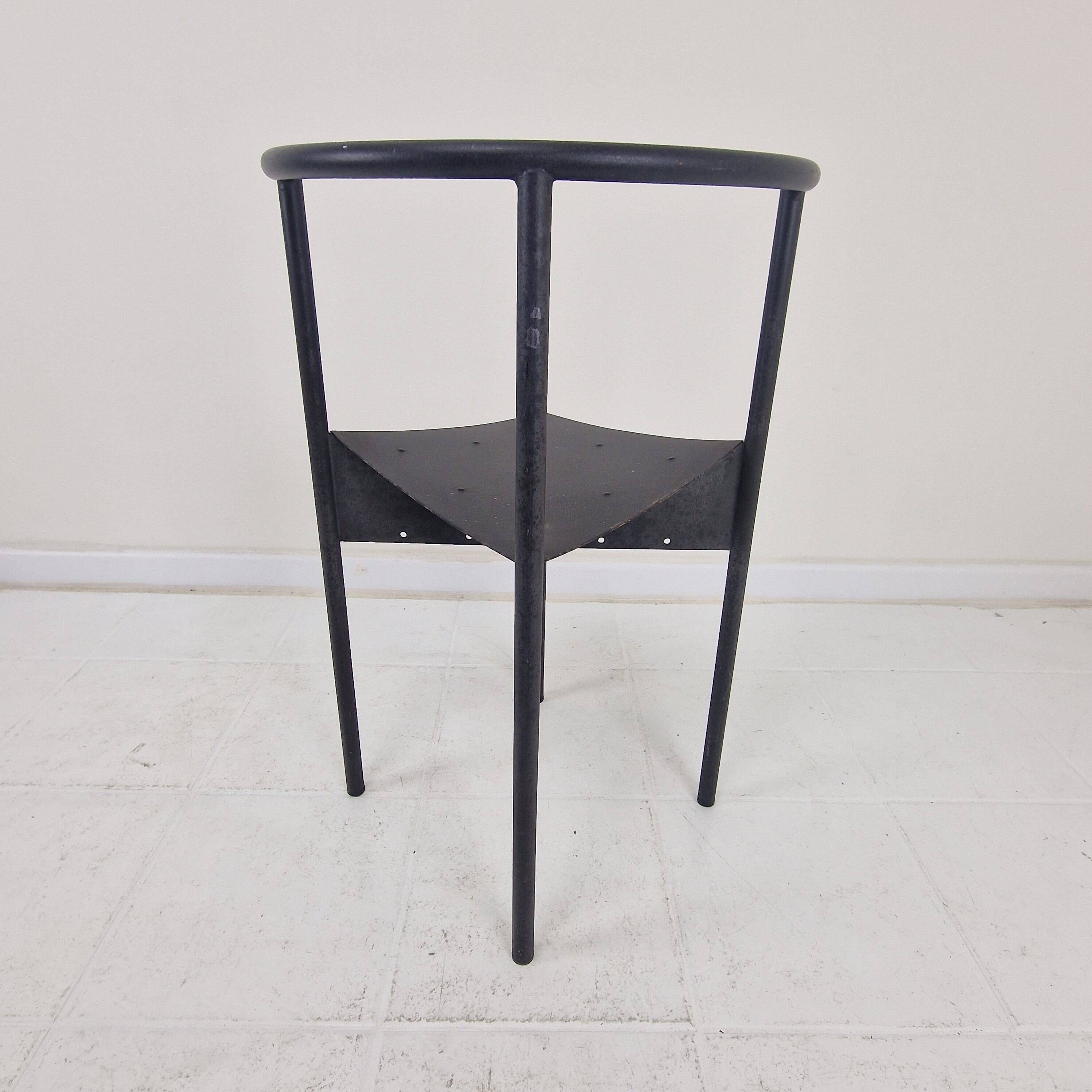 Rare Set of 3 "Wendy Wright" Chairs by Philippe Starck for Disform, 1986
