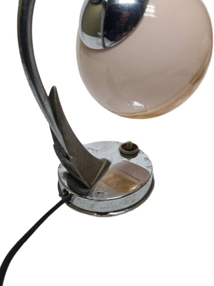 Art Deco bedside lamp, former Czechoslovakia, 1950s